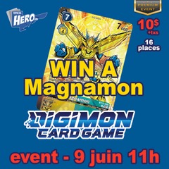 DIGIMON – win a Magnamon EVENT